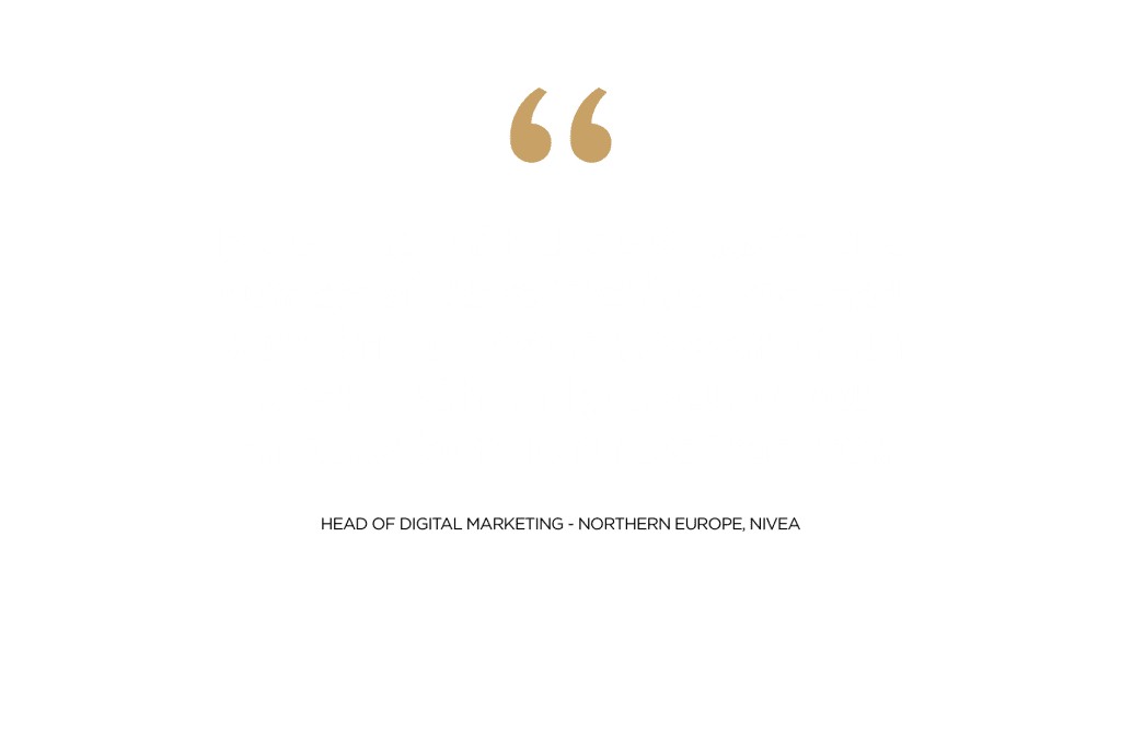 Nivea head of digital marketing testimonial